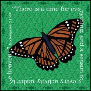 Butterfly Scripture Poster