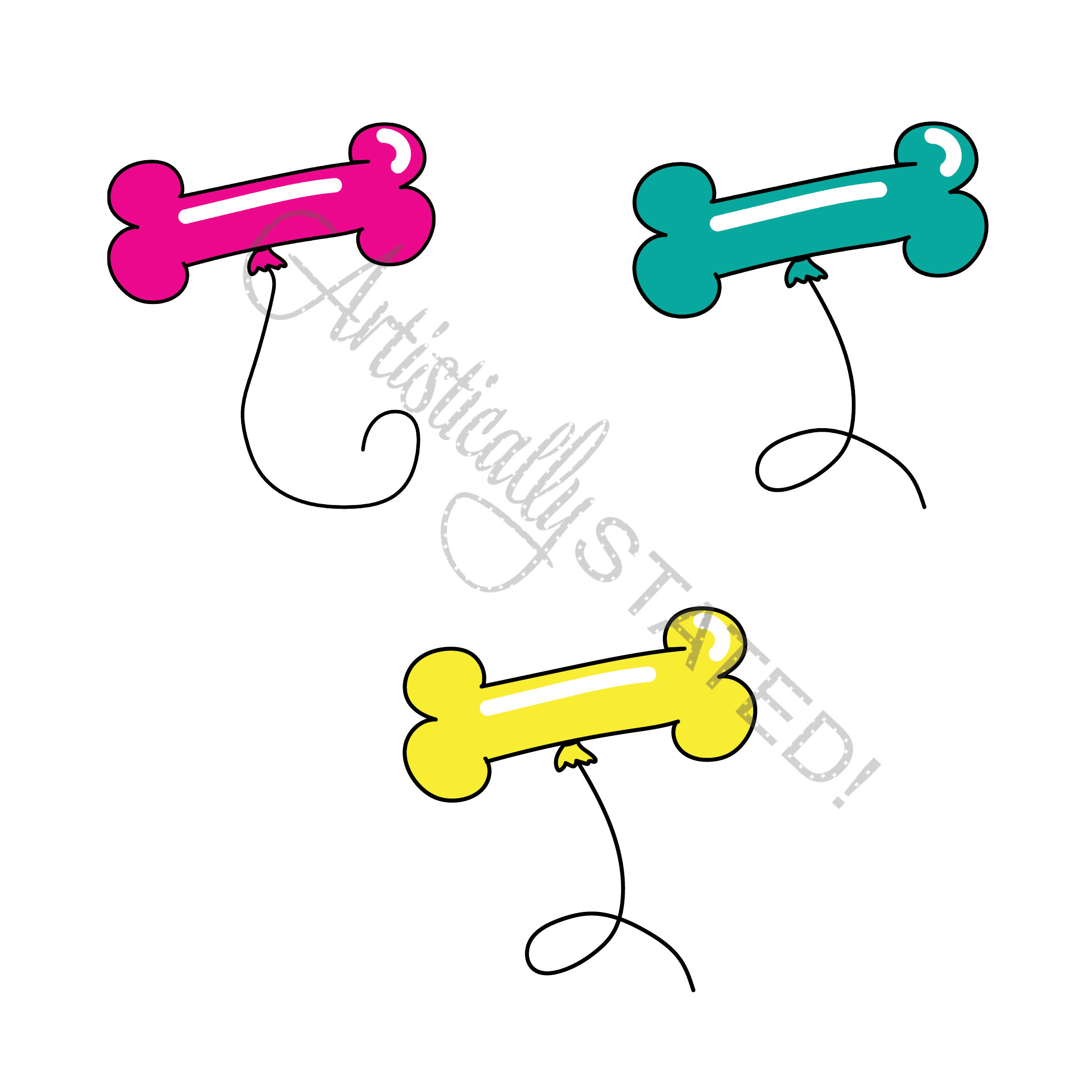 Dog Bone Balloons