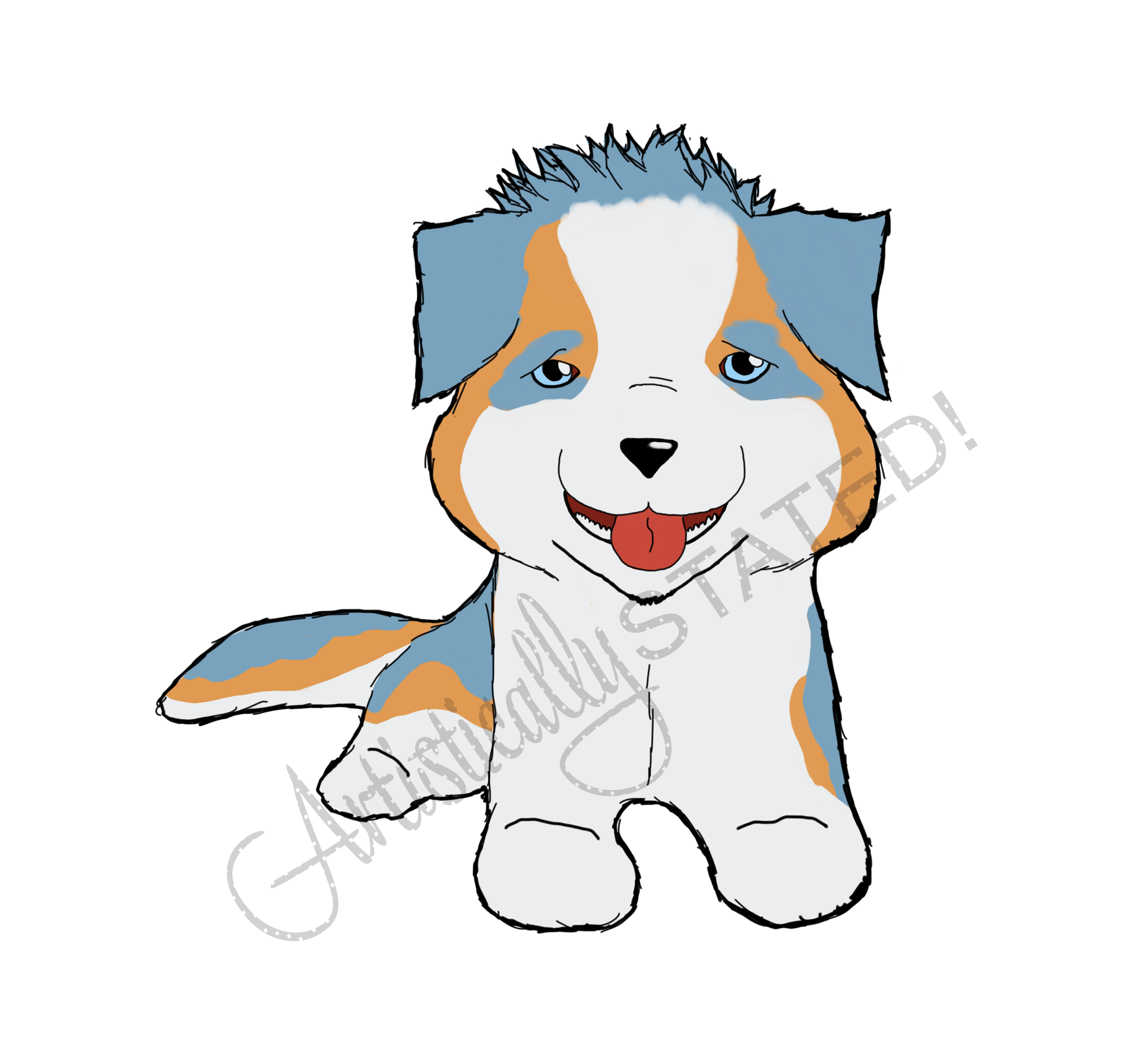 Sitting Puppy