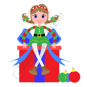 Christmas Elf Girl
