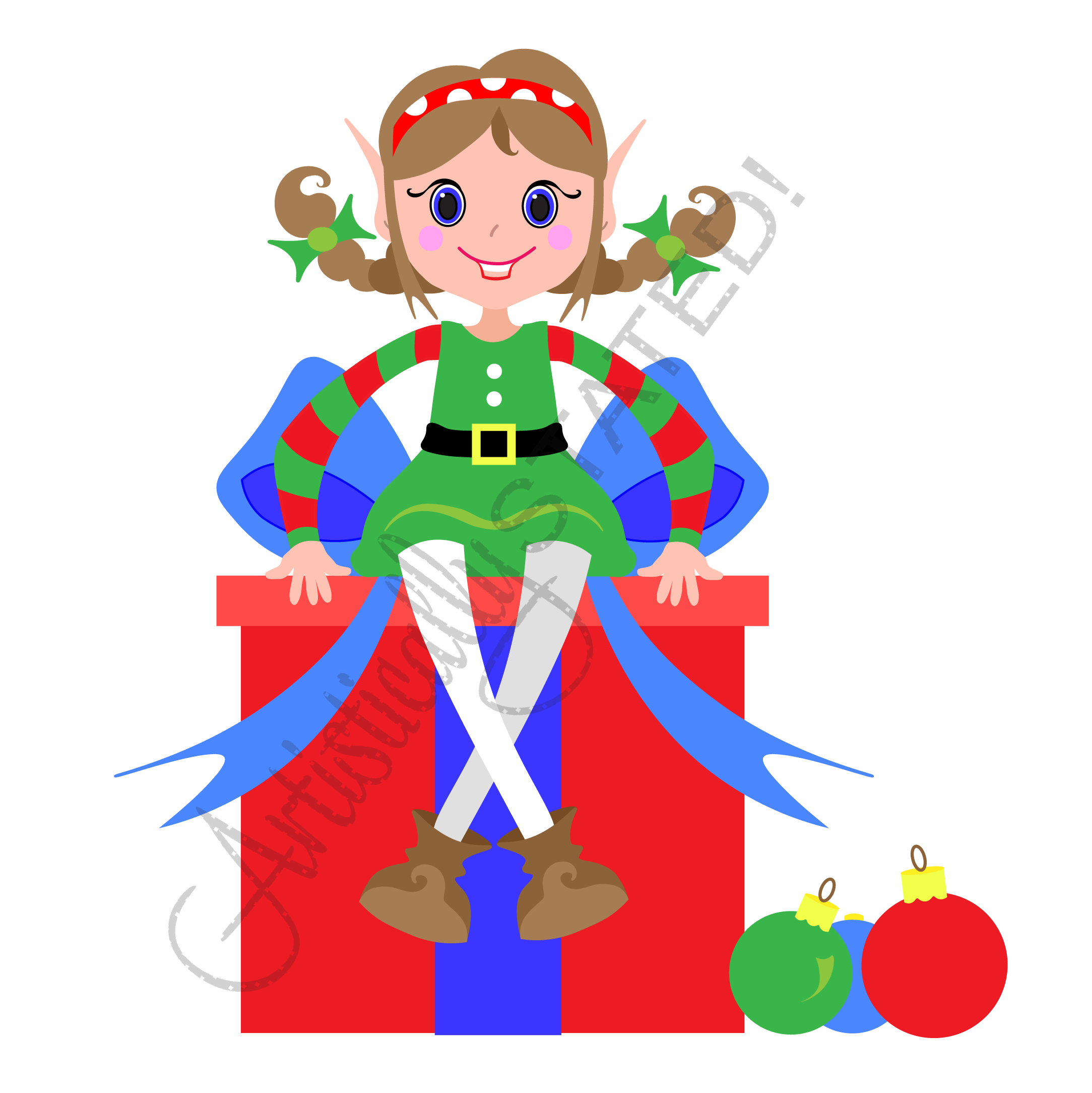 Christmas Elf Girl