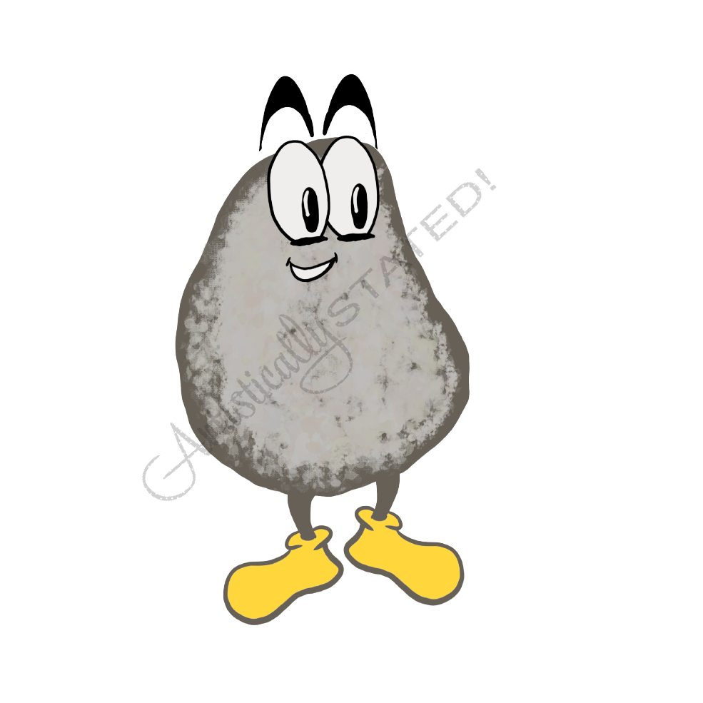 Comic Rock Character