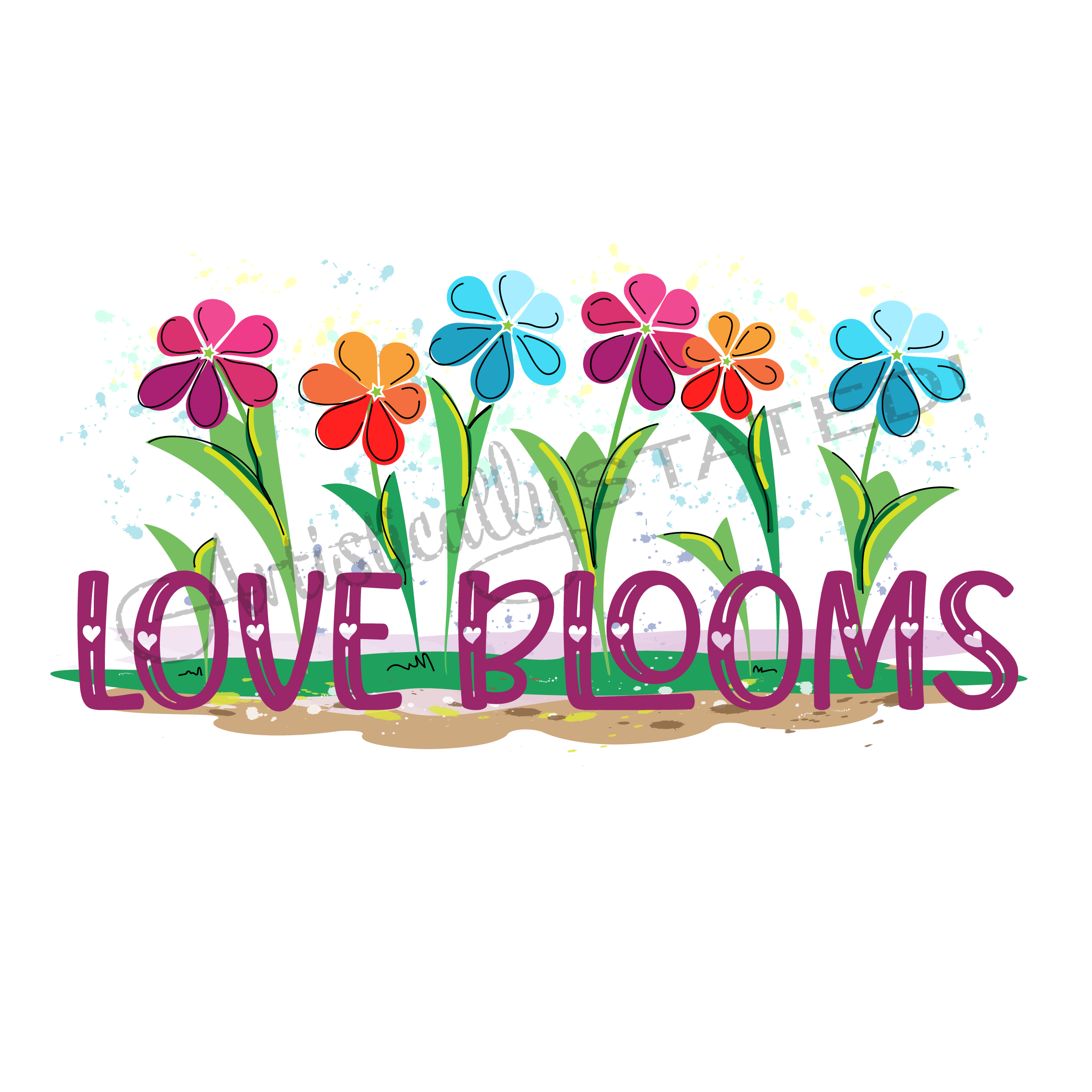 Love Blooms Flowers