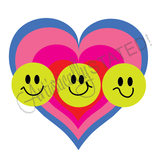Happy Faces Heart