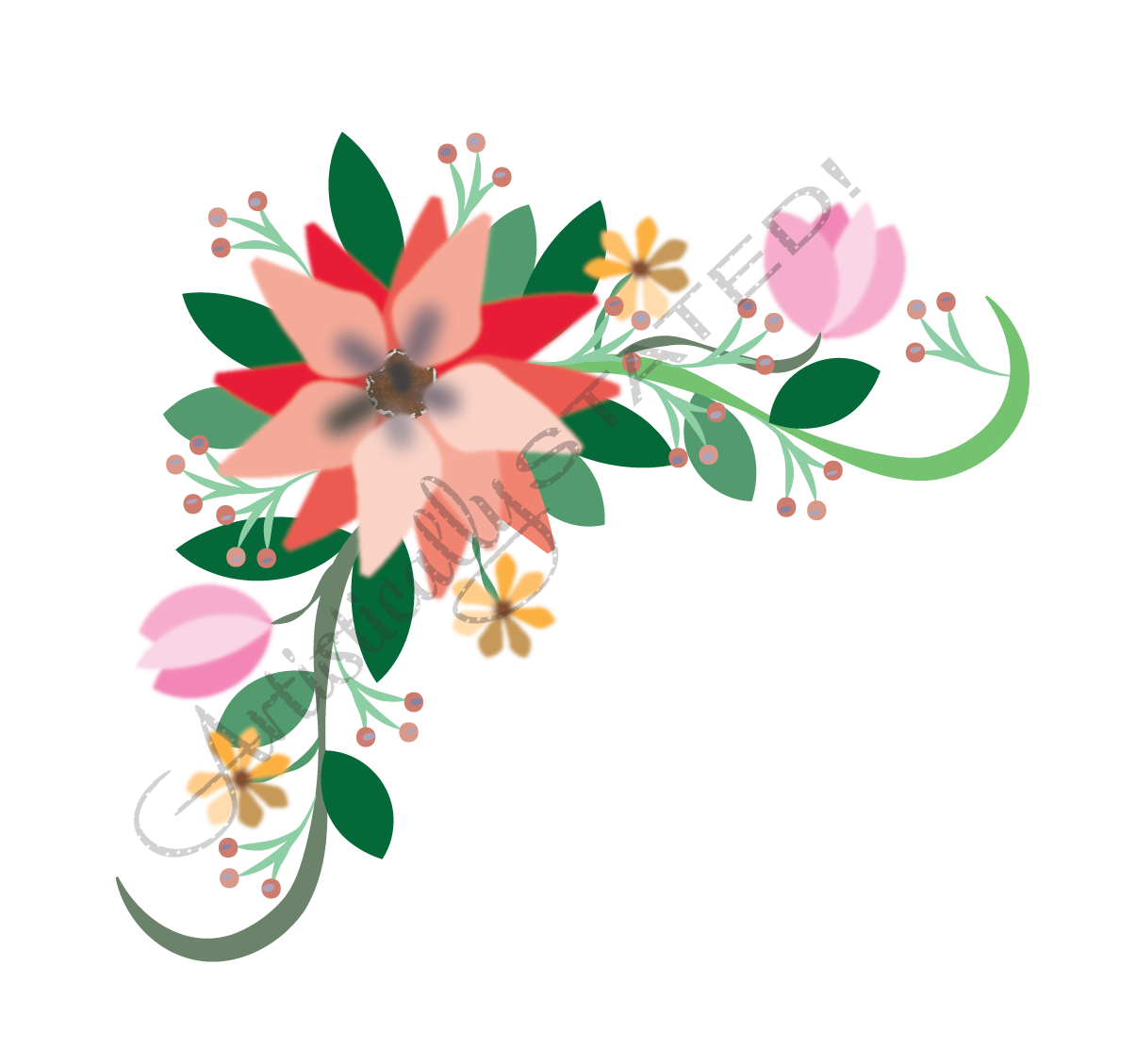 Flowers Corner Art